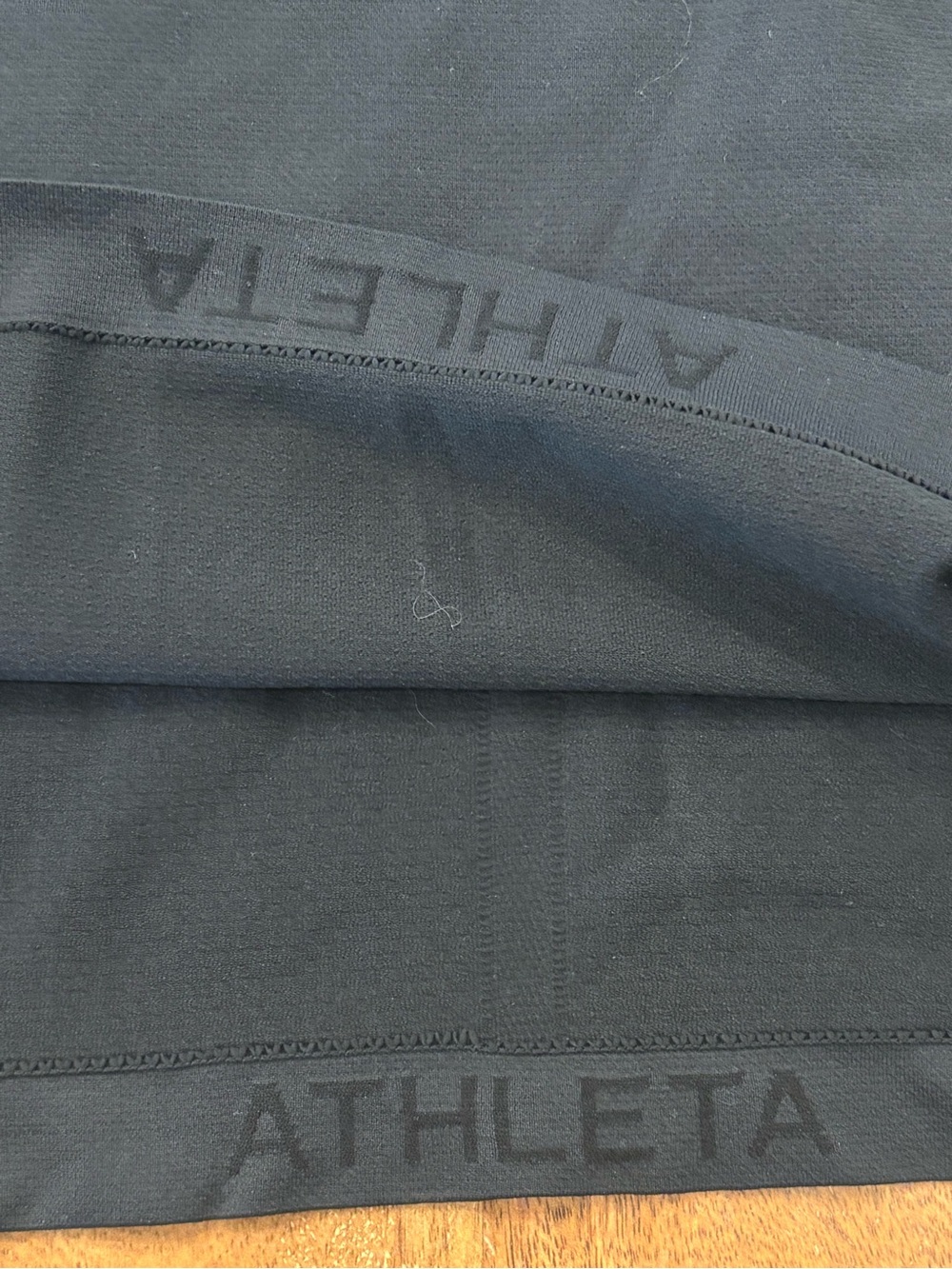 Athleta Black Racerback Performance Tank Top - Large - Picture 3 of 4
